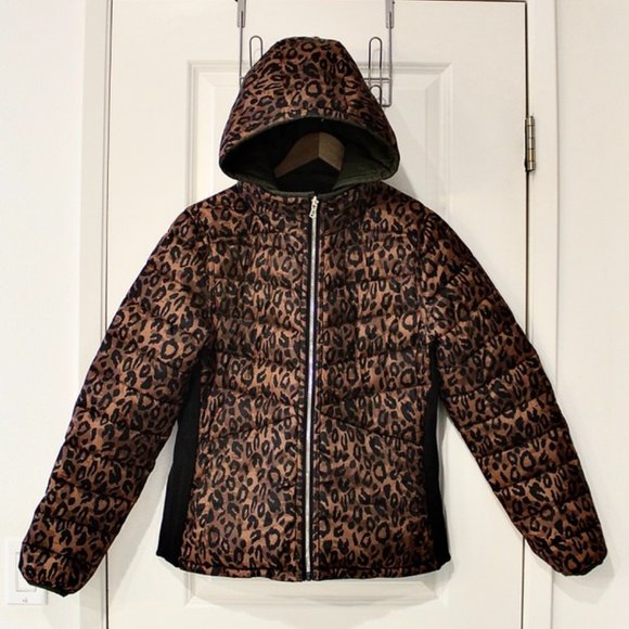NWOT Hooded Reversible Puffer Coat - Picture 1 of 10